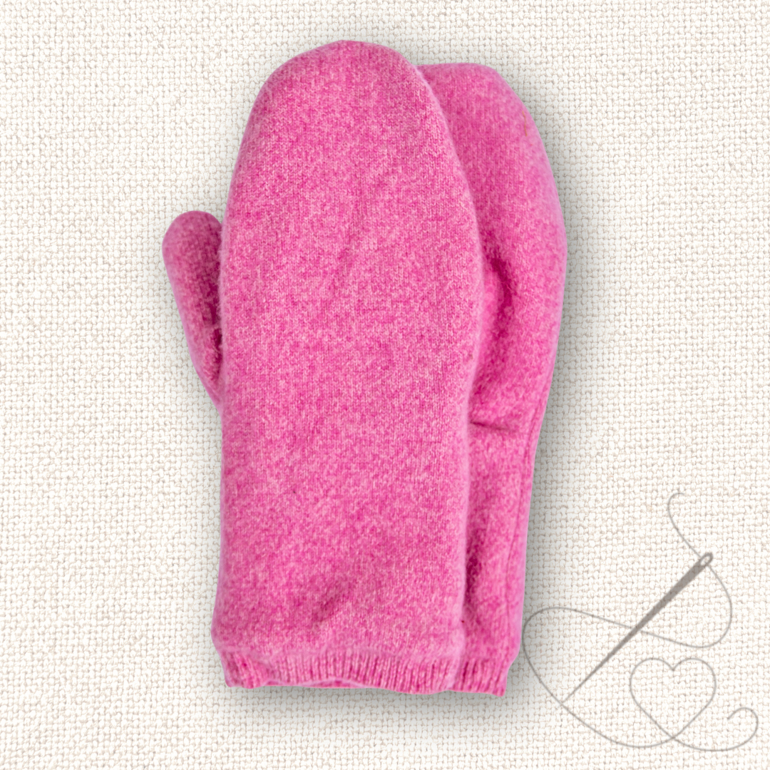 Medium Mittens Pink