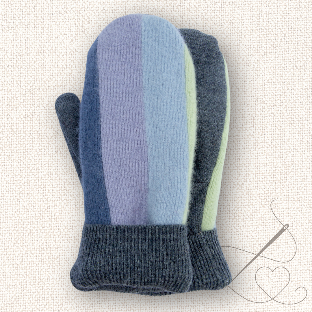 Children's Mittens Stripes