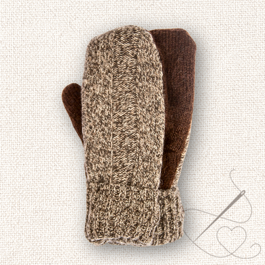 Medium Mittens Brown