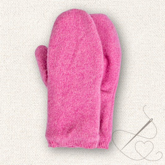 Medium Mittens Pink