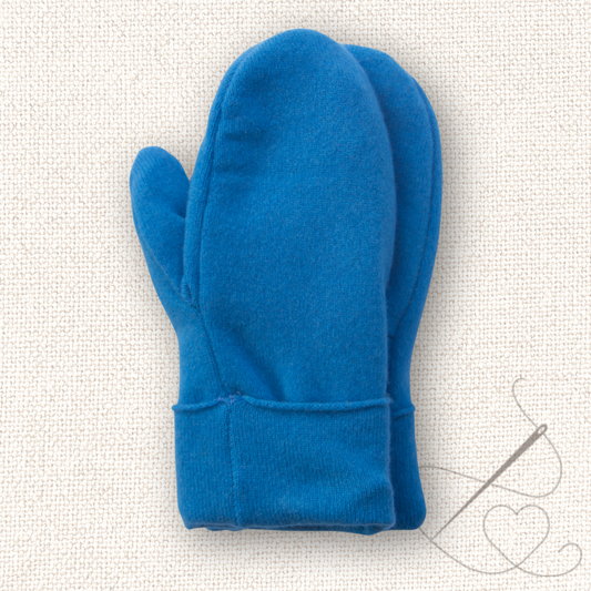 Medium Mittens Sky Blue