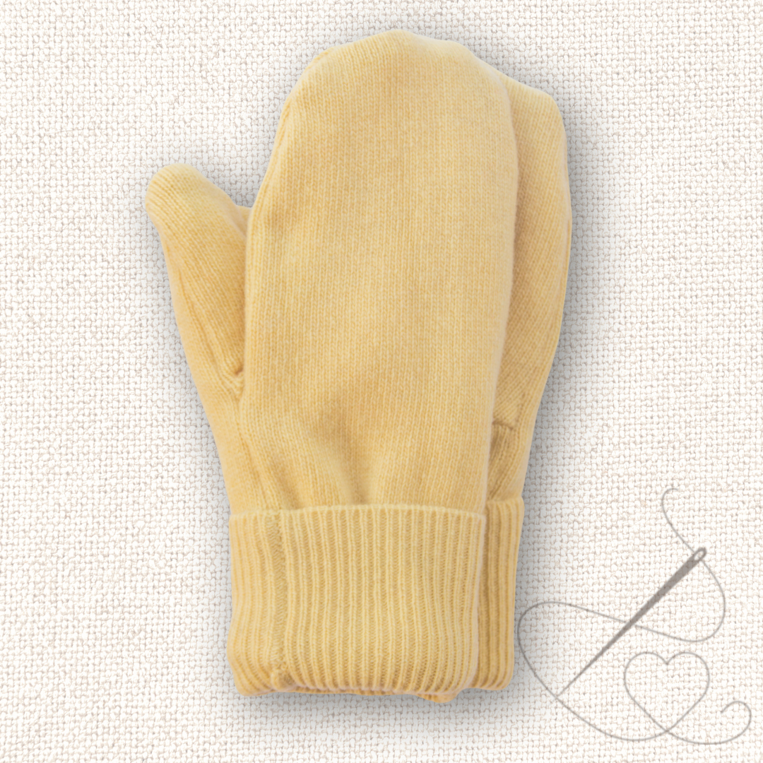 Medium Mittens Yellow