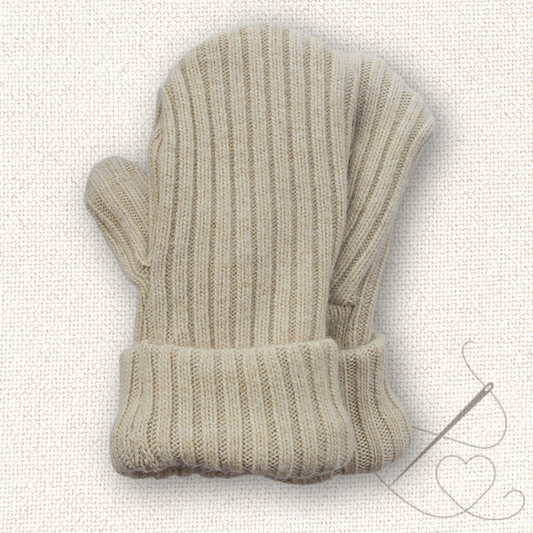 Medium Mittens Cream