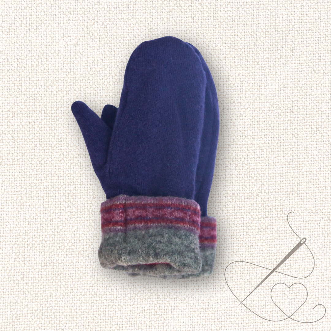 Small Mittens Purple